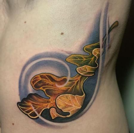 tattoos/ - Tori Loke Fall Oak Leaf - 141489